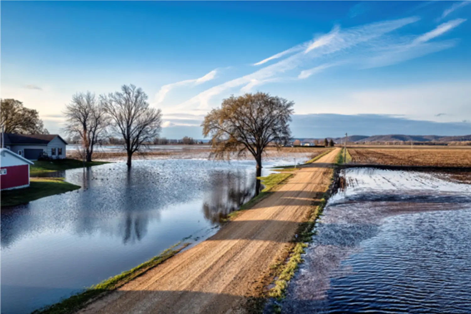 Winter Farm Flood Health Threats - Risk Factors During Recovery - Master
